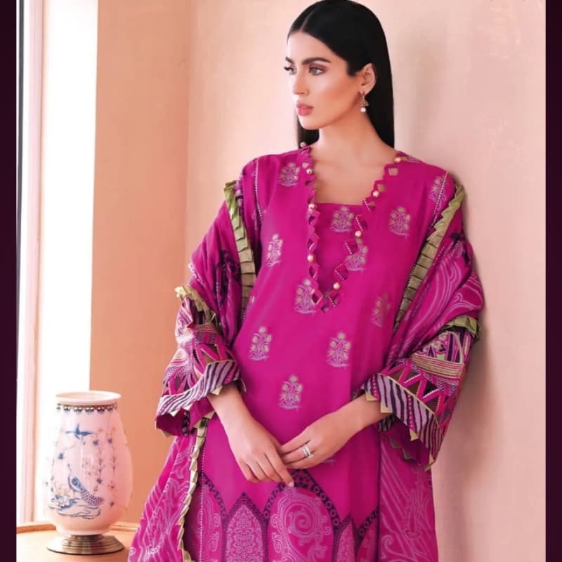 3PC Unstitched Jacquard Suit MJ-69