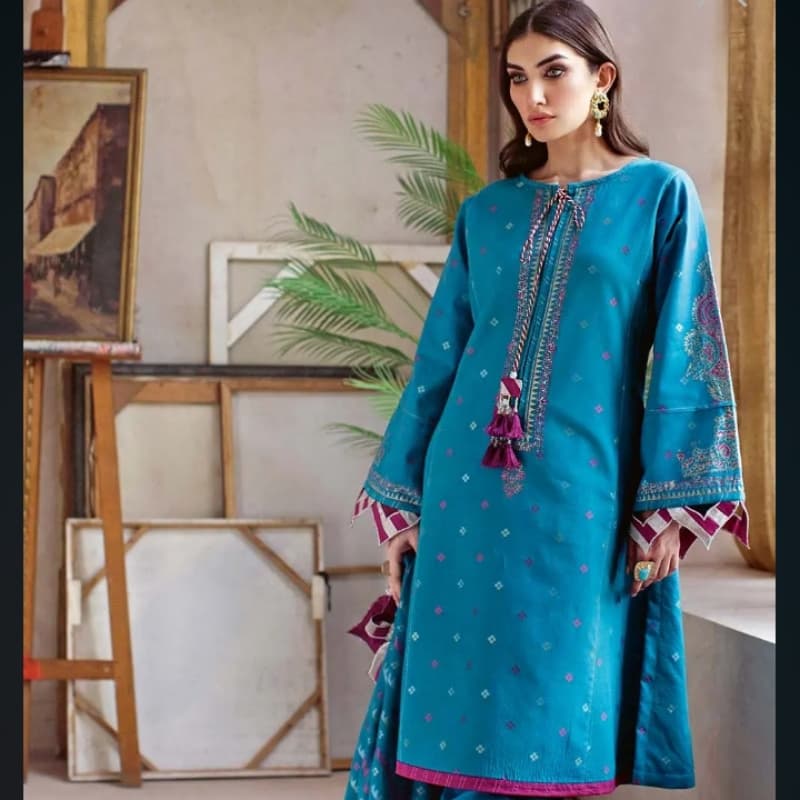 3PC Unstitched Jacquard Suit MJ-53