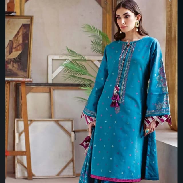 3PC Unstitched Jacquard Suit MJ-53