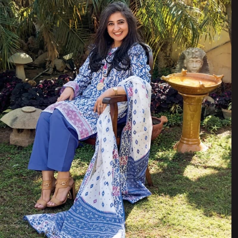3PC Unstitched Printed Suit With Printed Lawn Dupatta CL-1089 B