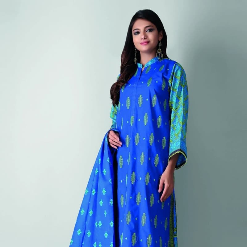 Fabrics 3 Piece Suit |Top Bottoms Dupatta

Printed Embroidered Lawn