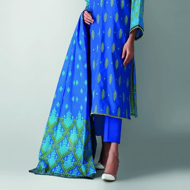 Fabrics 3 Piece Suit |Top Bottoms Dupatta

Printed Embroidered Lawn