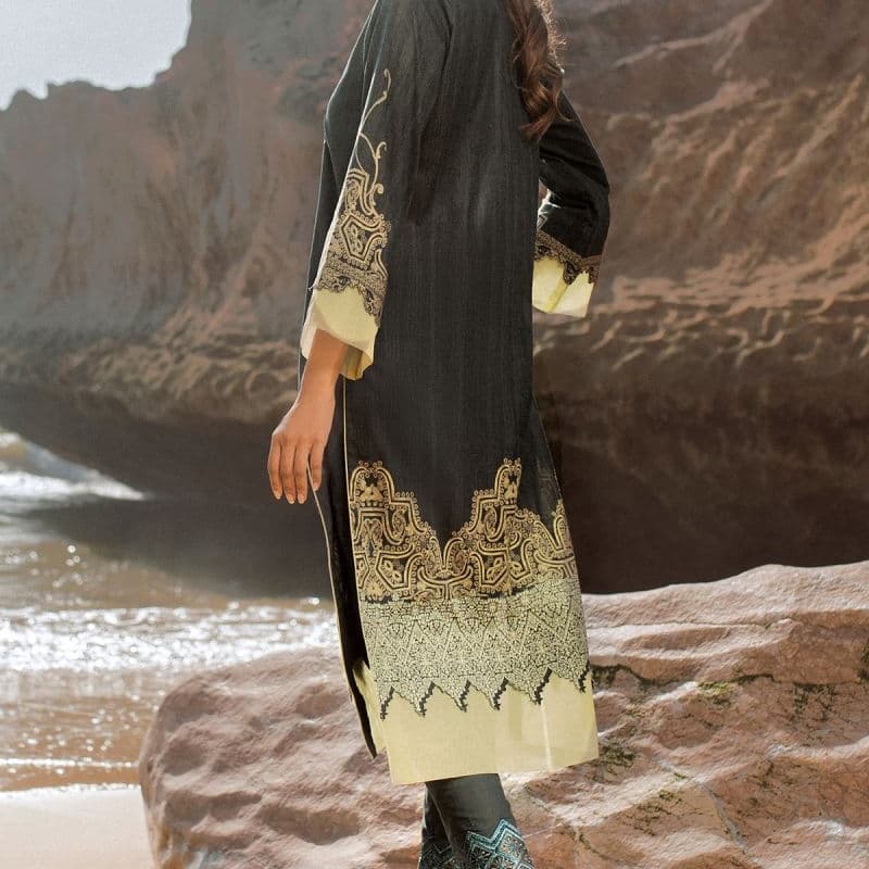 1 Pc Embroidered Lawn Shirt
      : SS-24.1-21-2-Grey