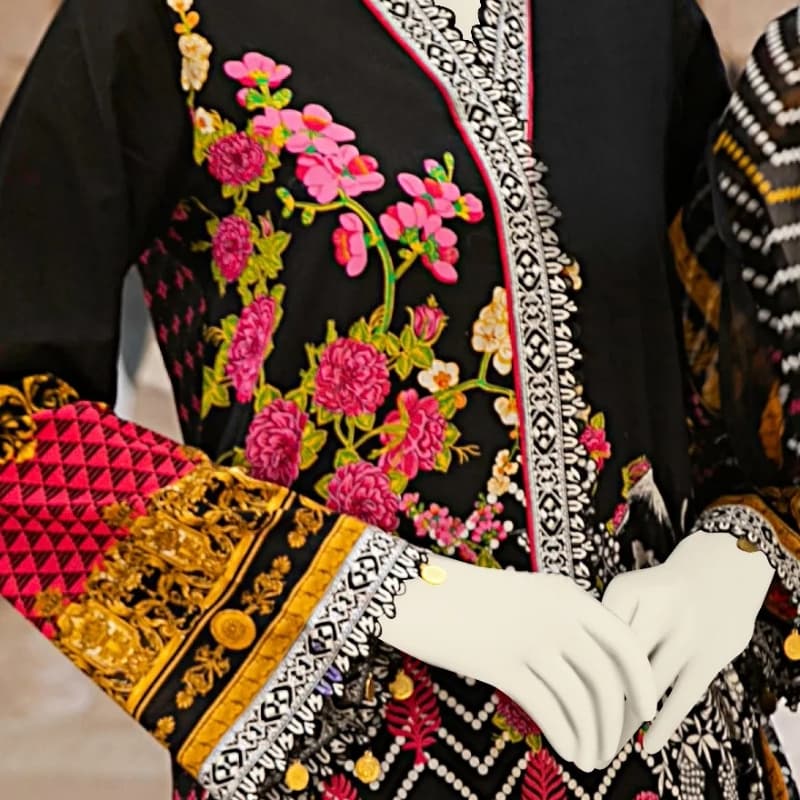 3 pc embroidered collection