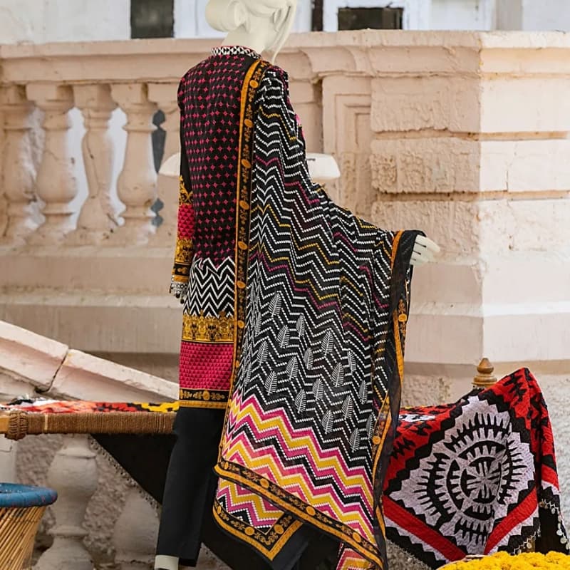 3 pc embroidered collection
