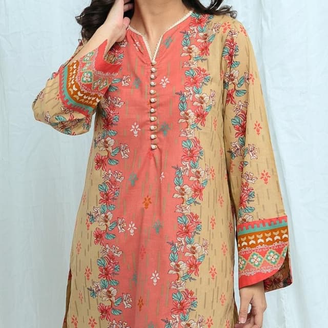 2 piece printed lawn by beechtree.... Pastel flora printed