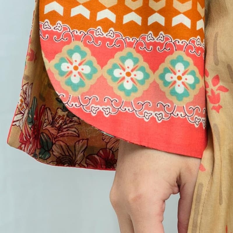 2 piece printed lawn by beechtree.... Pastel flora printed