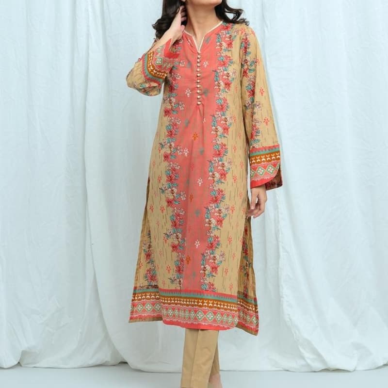 2 piece printed lawn by beechtree.... Pastel flora printed