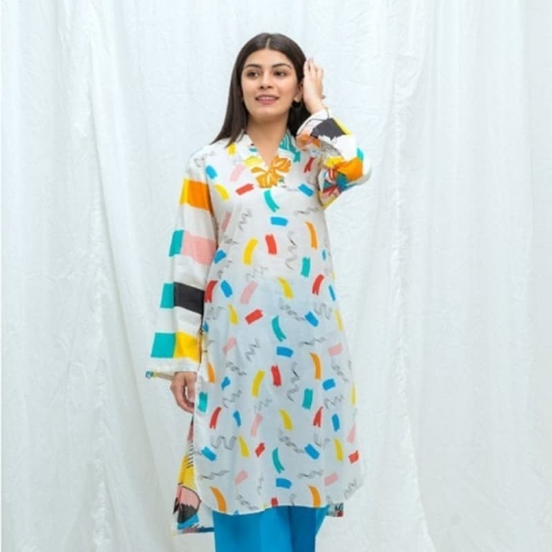 2 piece unstitched lawn by beechtree... Spring chic