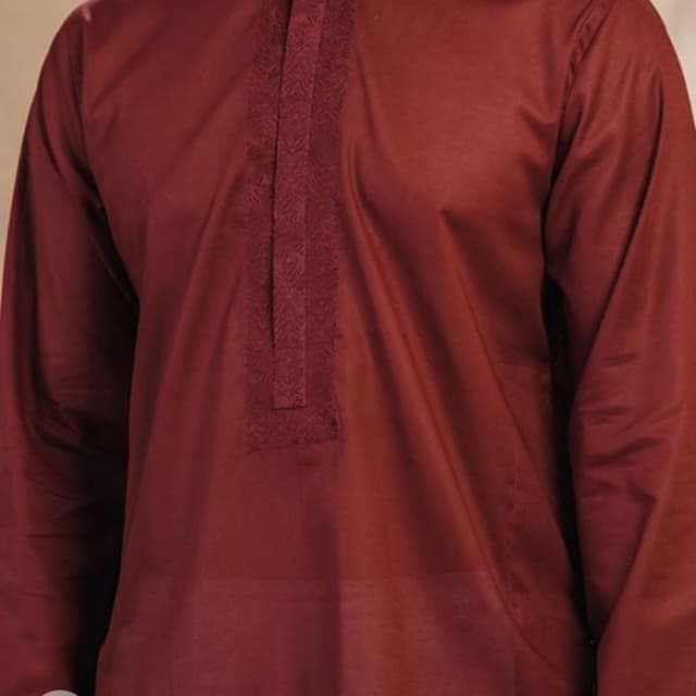 Maroon kurta