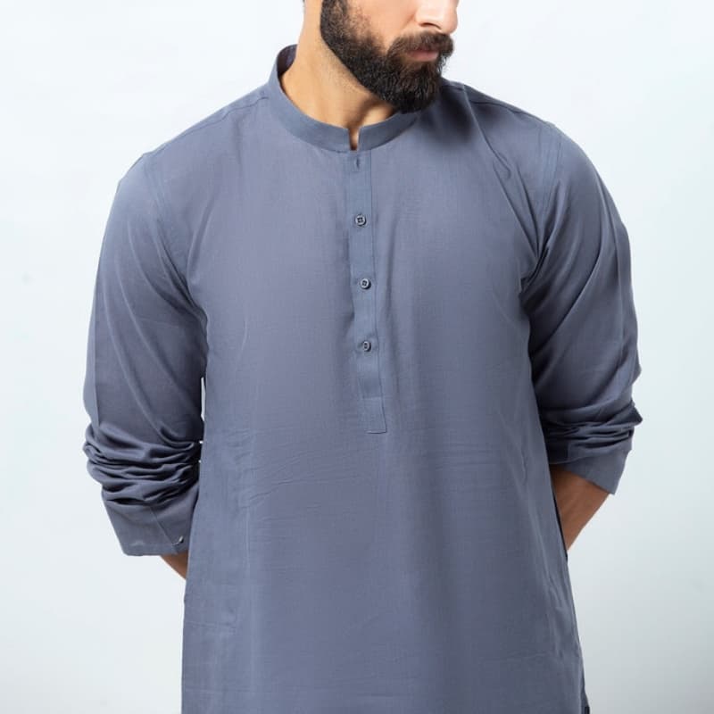 1 piece cotton kurta for men