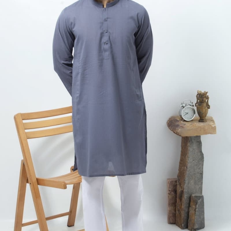 1 piece cotton kurta for men