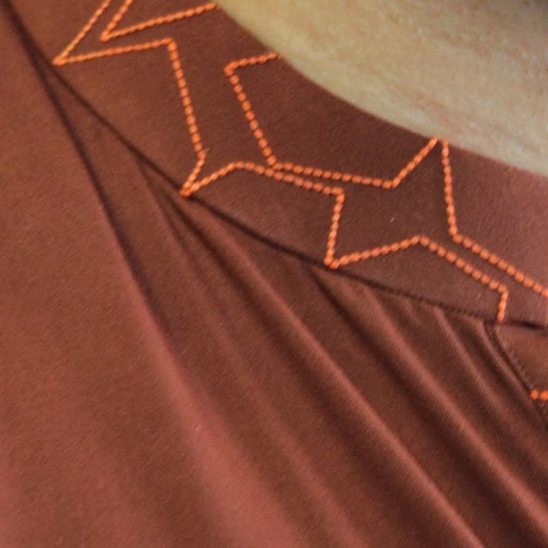 1 piece cotton orange kurta