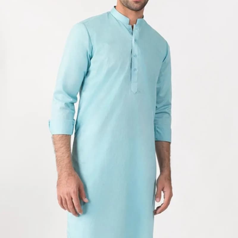 Sea blue kurta   kp-1733