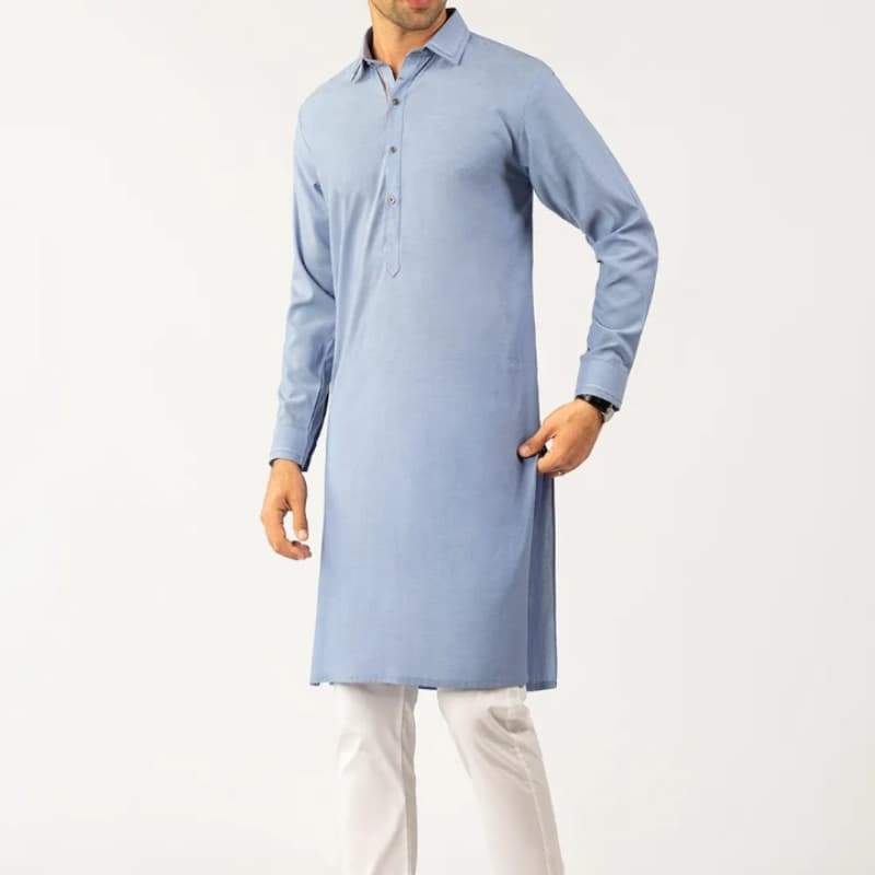 Blue Fashion Kurta KS-826