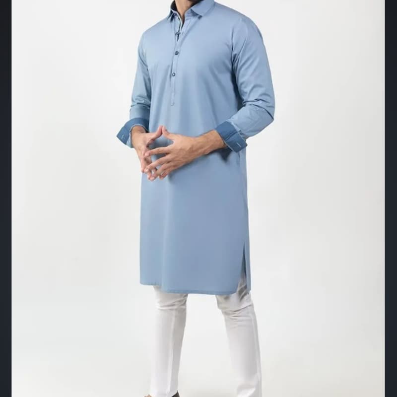 Sea Blue Fashion Kurta KS-861