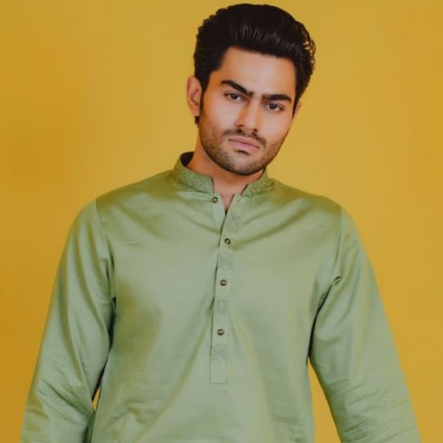 Green kurta znk19381e