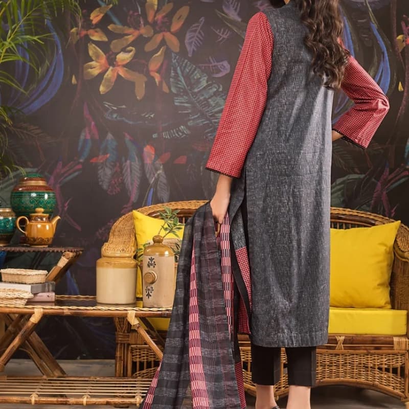 3 pcs unstitched Gul Ahmed lawn
