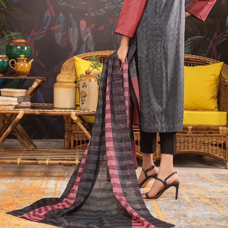 3 pcs unstitched Gul Ahmed lawn