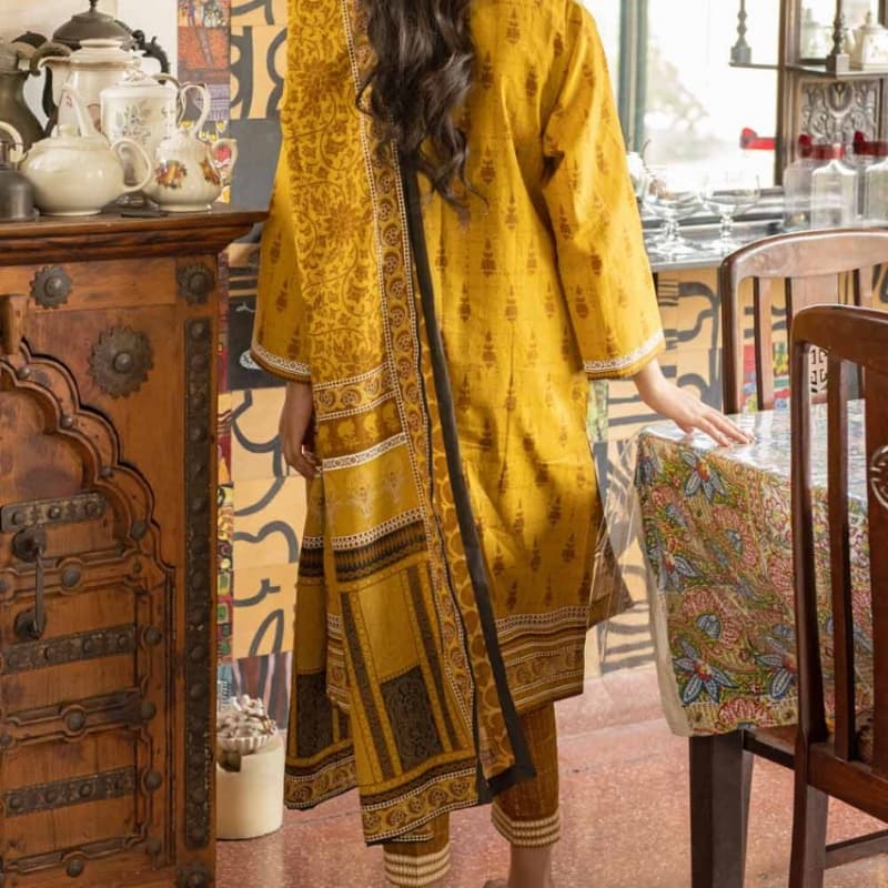 3 Piece Unstitched Lawn Printed Suit CL-1325 B
