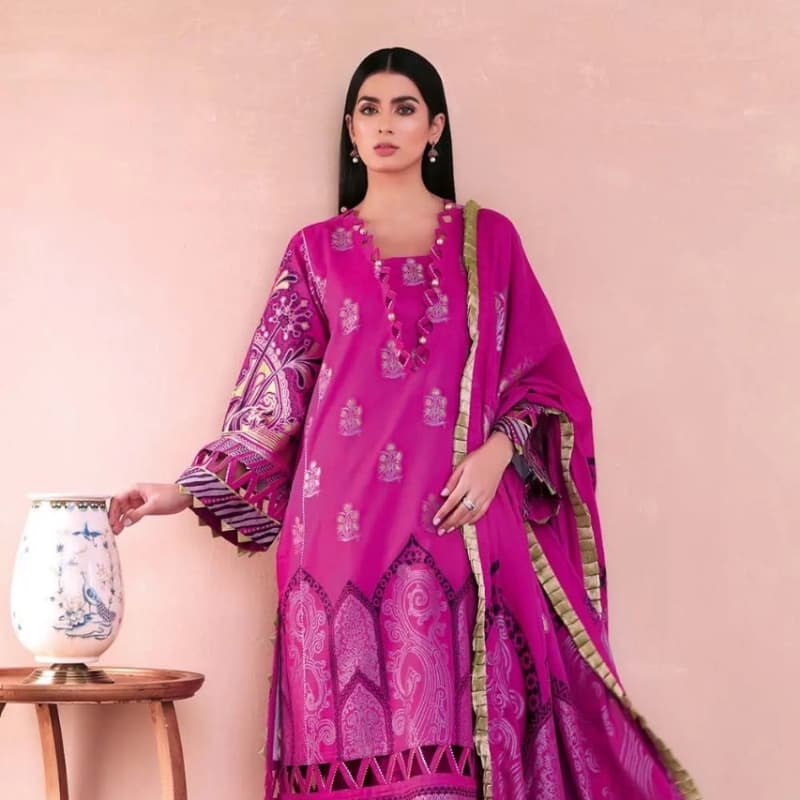 3PC Unstitched Jacquard Suit MJ-69