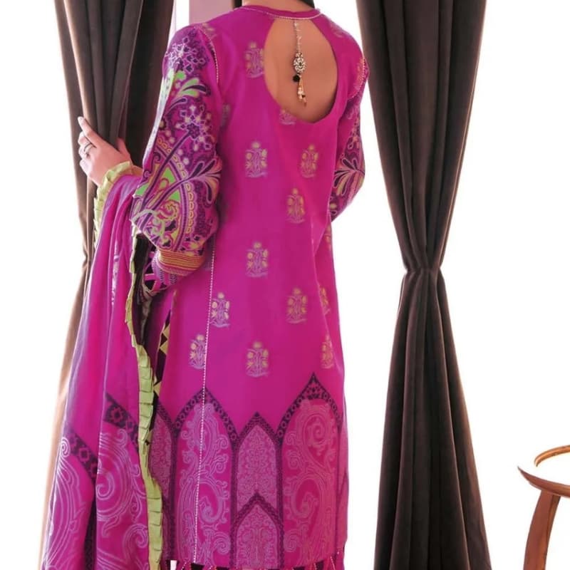3PC Unstitched Jacquard Suit MJ-69